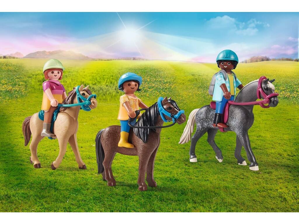Playmobil Excursion pique-nique à la campagne avec chevaux 71239
