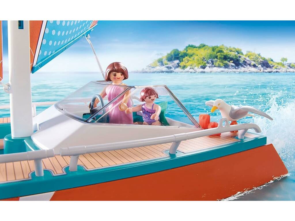 Catamaran Playmobil Family Fun par Playmobill 71043