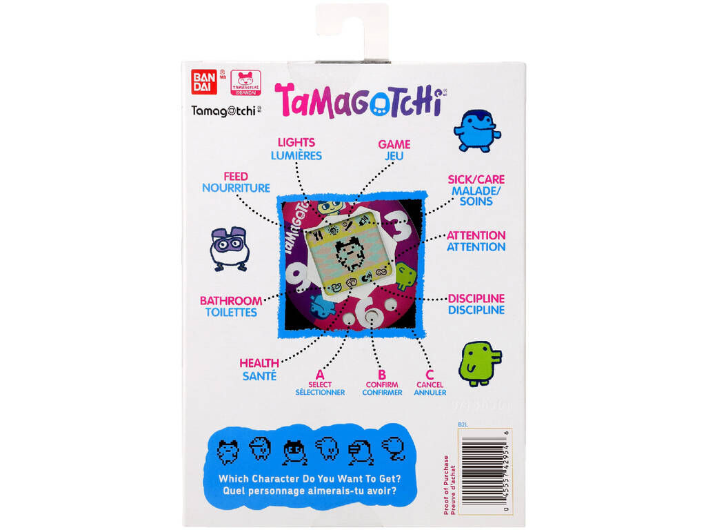 Tamagotchi Original Denim Patches Bandai 42954