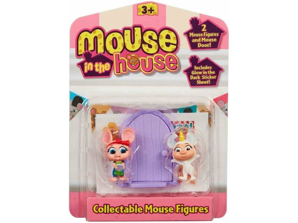 Mouse In The House Pack 2 Bandai Figures CO07391
