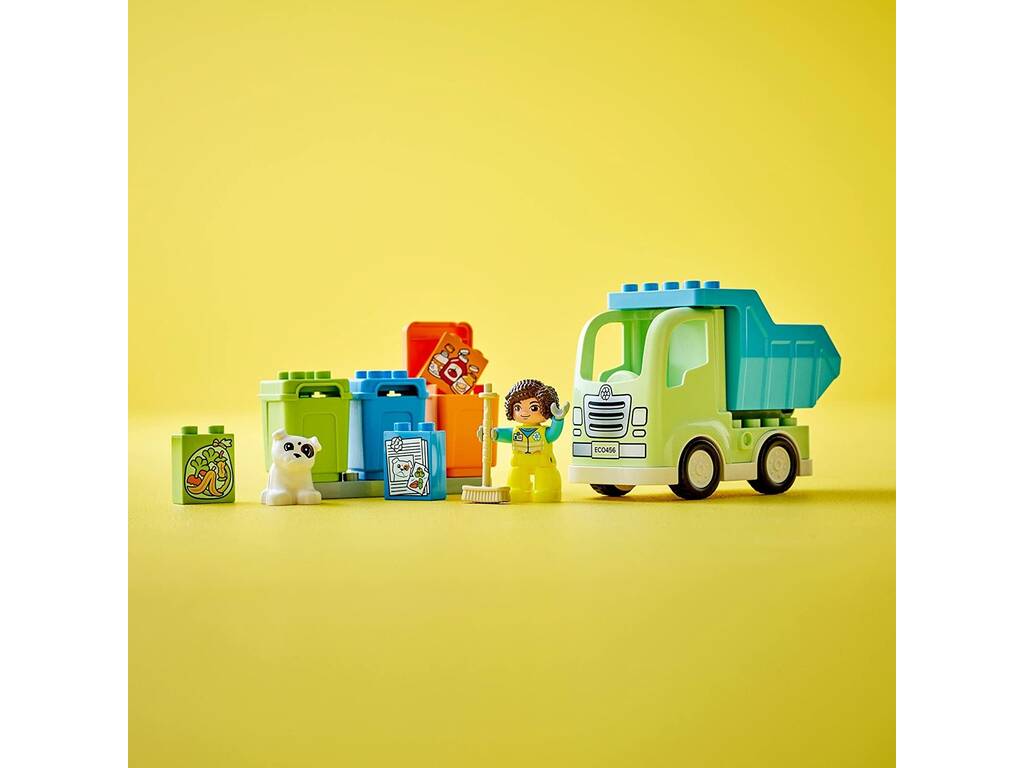 Lego Duplo Caminhão de Reciclagem 10987