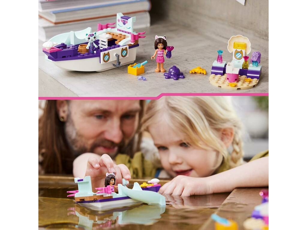 Lego Gabbys Puppenhaus Gabby und Siregatas Boot und Spa 10786