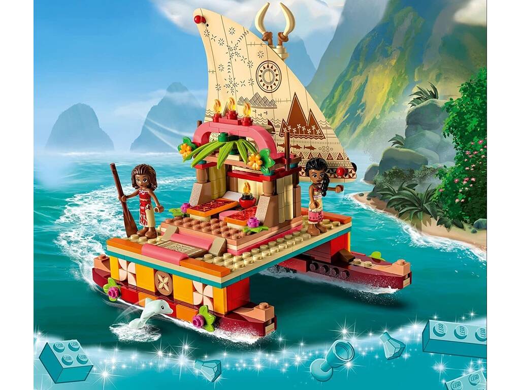 Lego Barco Aventurrero de Vaiana 43210