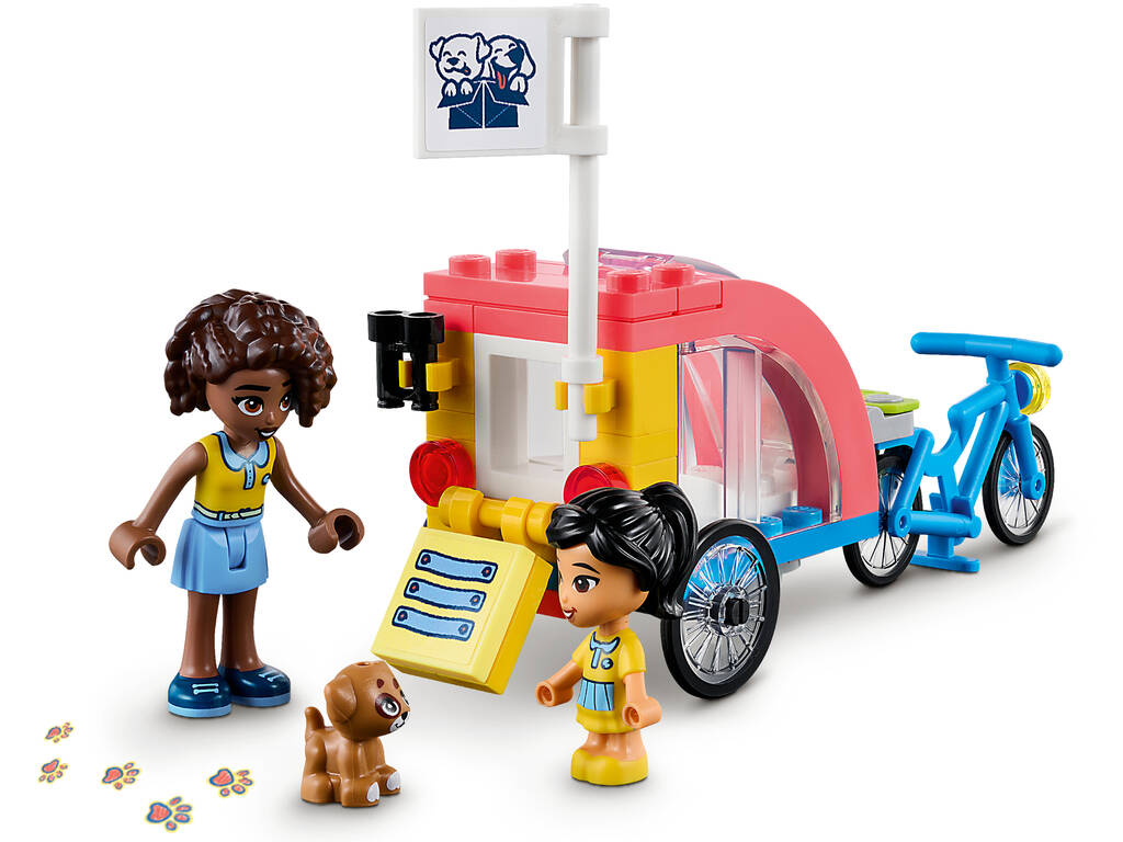 Lego Friends Vélo de Sauvetage Canin