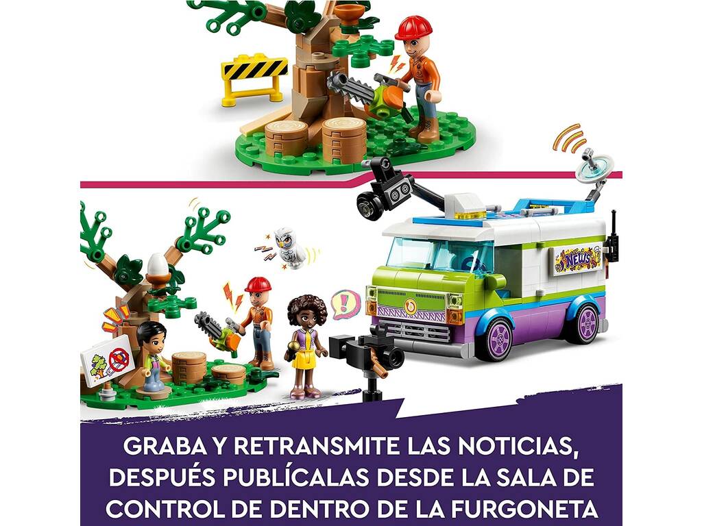 Lego Friends Unité Mobile d'Informations