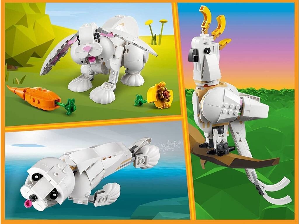 Lego Creator Conejo Blanco 31133