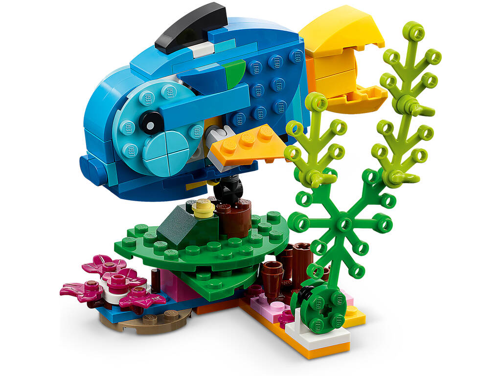 Lego Creator Papagaio exótico 31136
