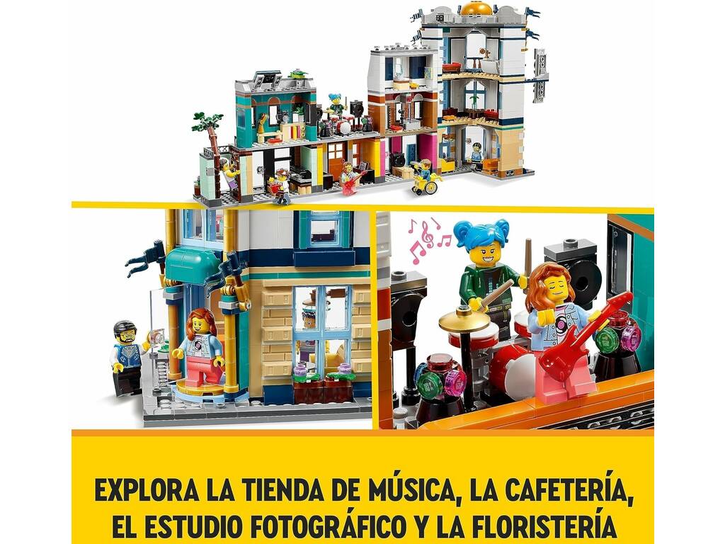 Lego Creator Rua Principal 31141