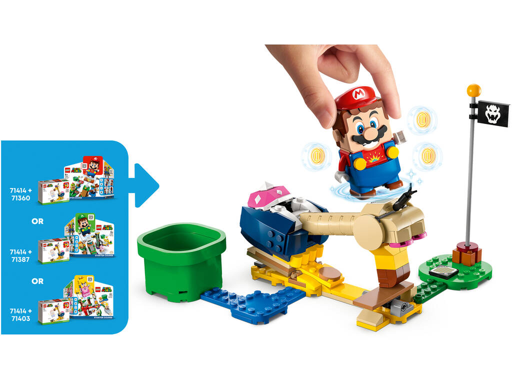 Lego Super Mario Set di espansione Testata del Conckdor's 71414