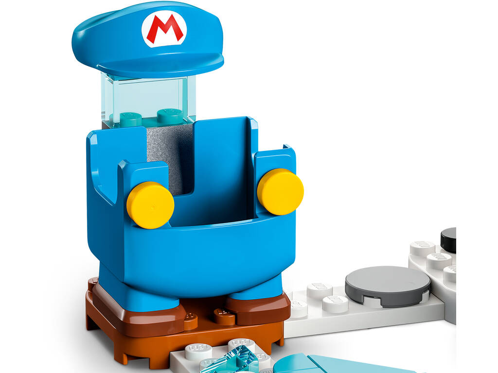 Lego Super Mario Pack Iniziale: Costume da Mario per il Ghiaccio e il Mondo Ghiacciato 71415