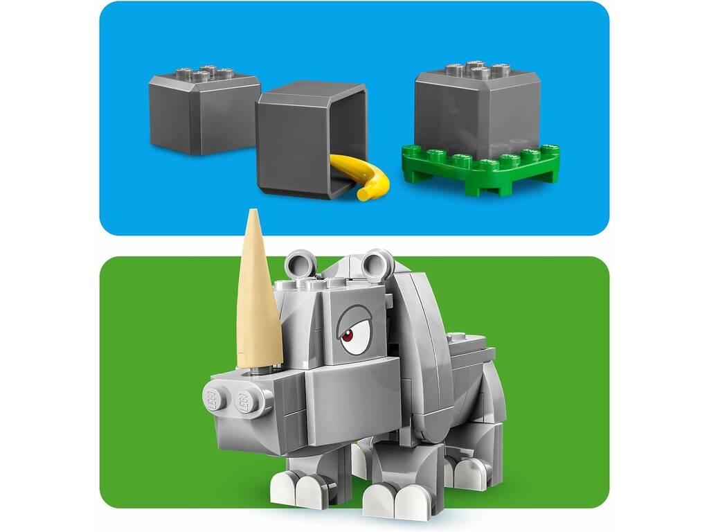 Lego Super Mario Set di espansione: Rambi il rinoceronte 71420