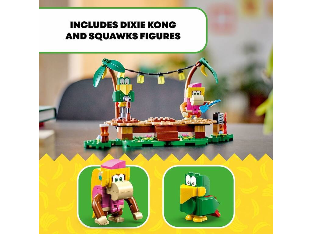 Lego Super Mario Set de Expansão: Festa na selva com Dixie Kong 71421