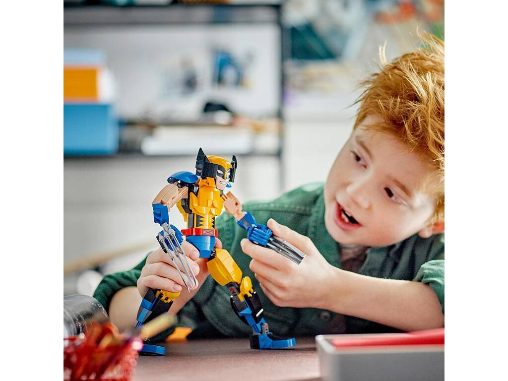 Lego Marvel X-Men 97 Figura para Construir: Lobezno 76257