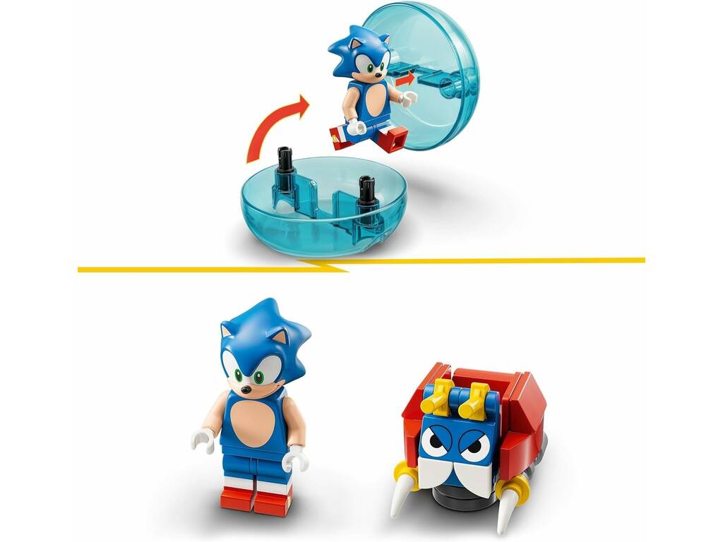 Lego Sonic The Hedgehog: Desafio da Esfera de Velocidade 76990