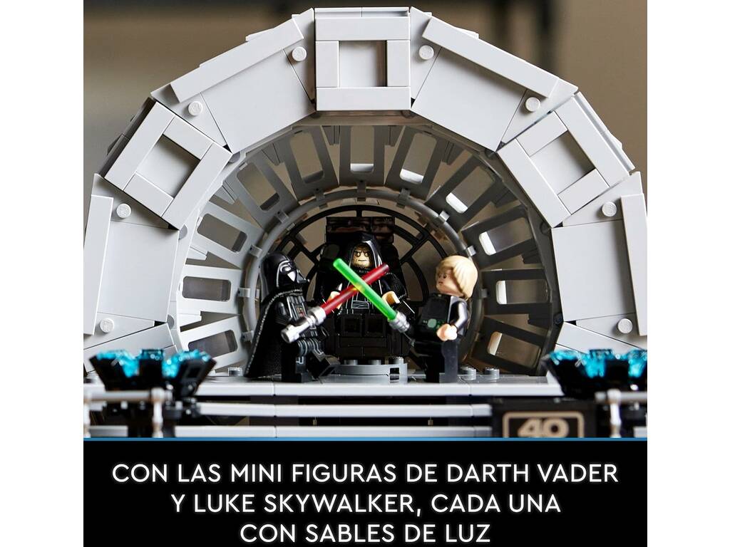 Lego Star Wars Diorama: Sala del Trono dell'Imperatore 75352