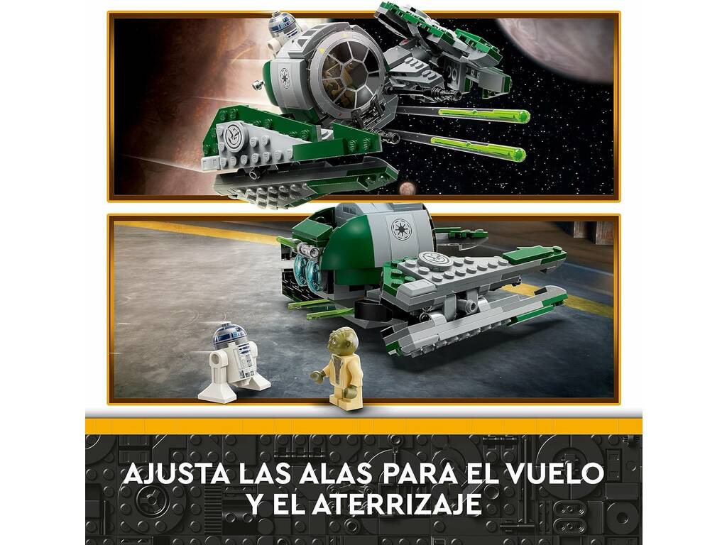 Lego Star Wars Yodas Jedi Starfighter 75360