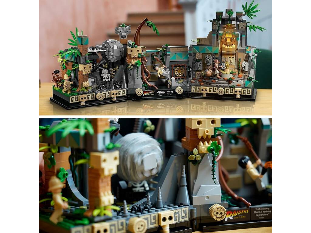 Lego Indiana Jones Templo del Ídolo Dorado 77015