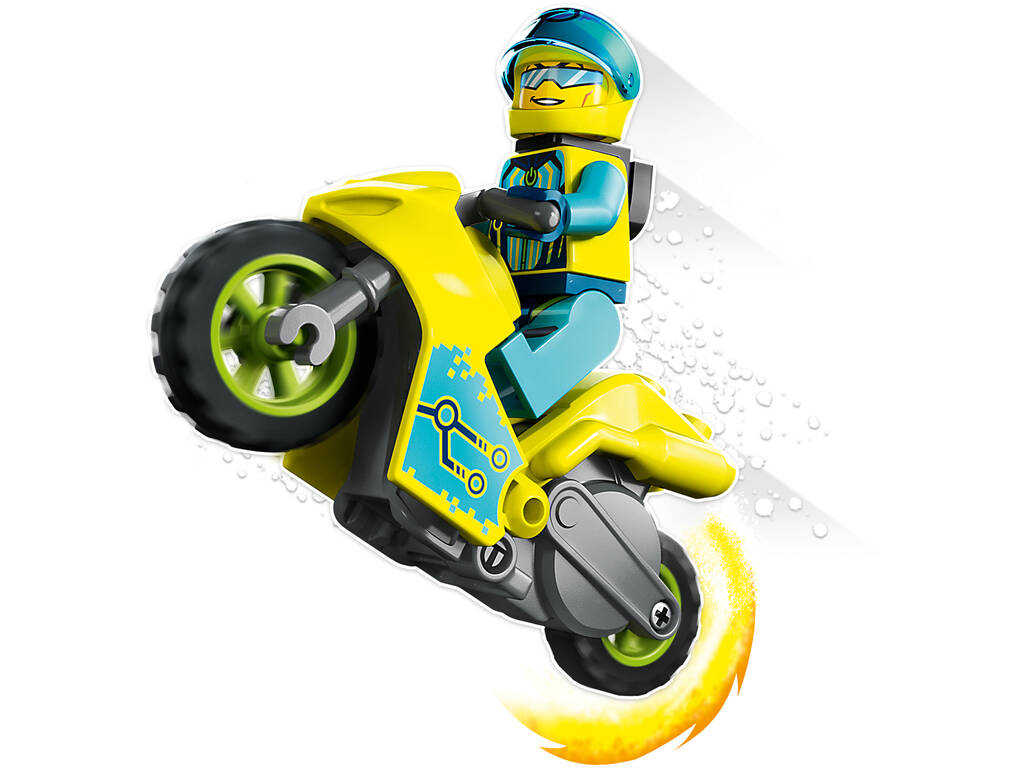 Lego City Stuntz Moto acrobatica Cibernauta 60358