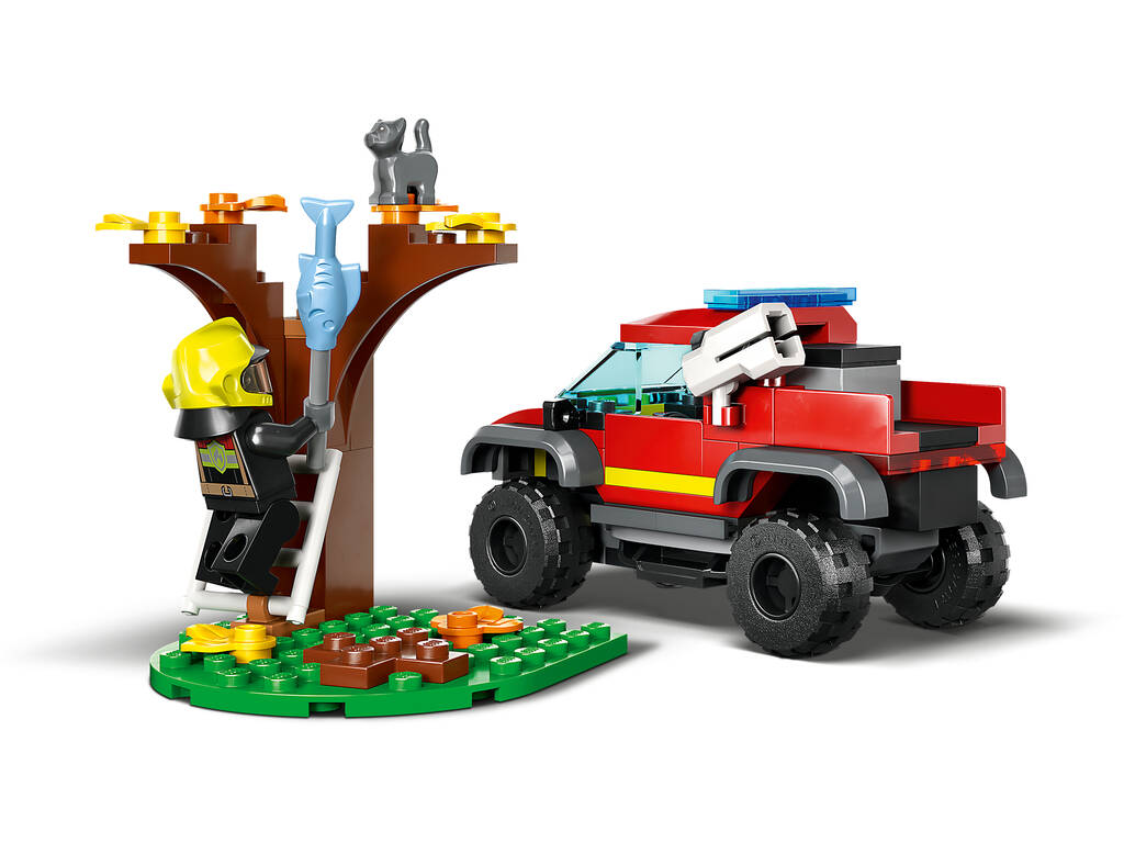 Lego City Fire Camião de Salvamento 4x4 de Bombeiros 60393