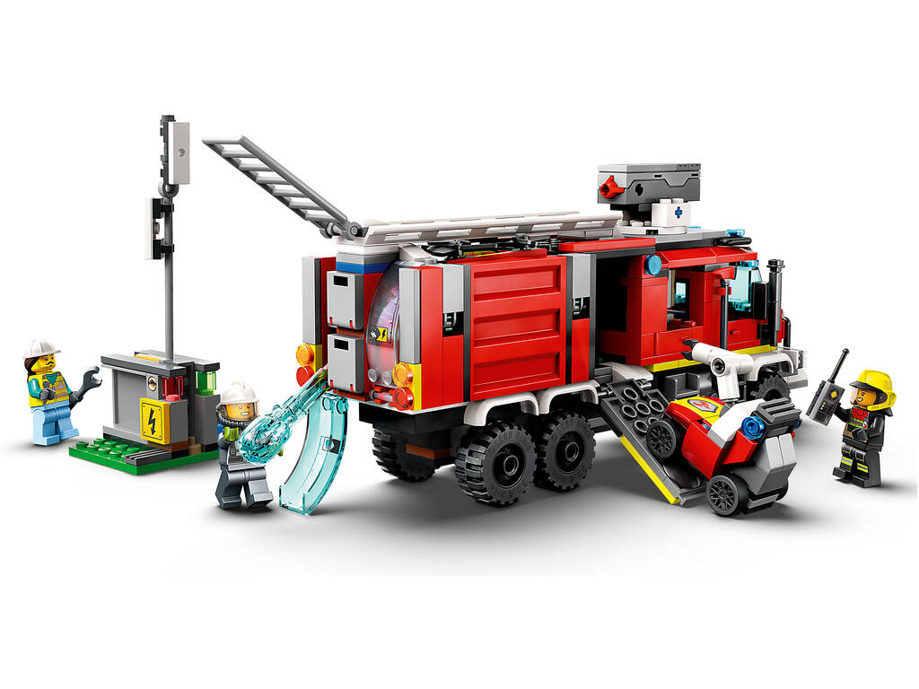 Lego City Fire Unidad Móvil de Control de Incendios 60374