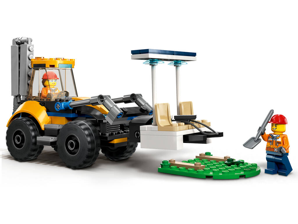 Véhicules Lego City Excavatrice de chantier 60385