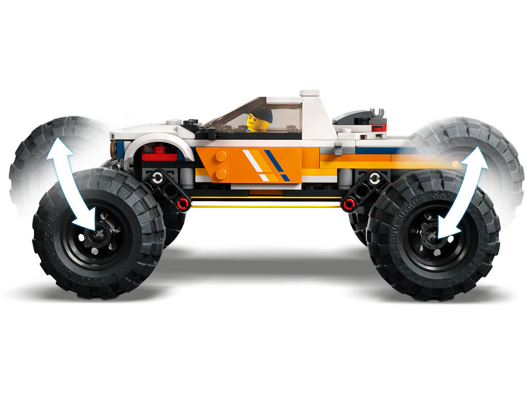 Lego City Vehicles Todoterreno 4x4 Aventurero 60387