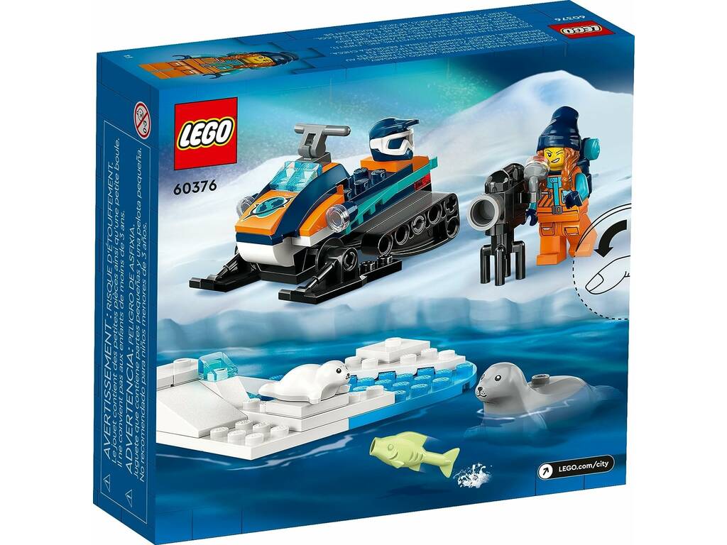 Lego City Arctic Explorers Schneemobil 60376