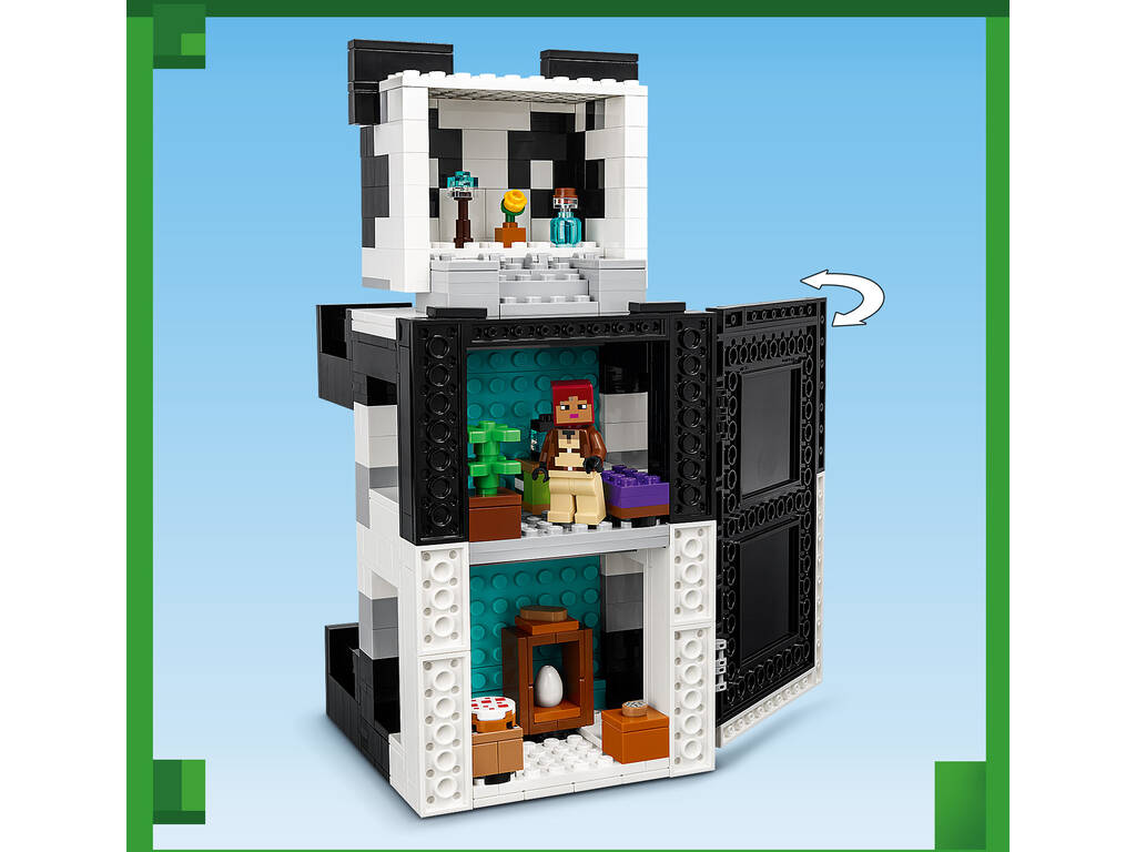 Lego Minecraft El Refugio Panda 21245