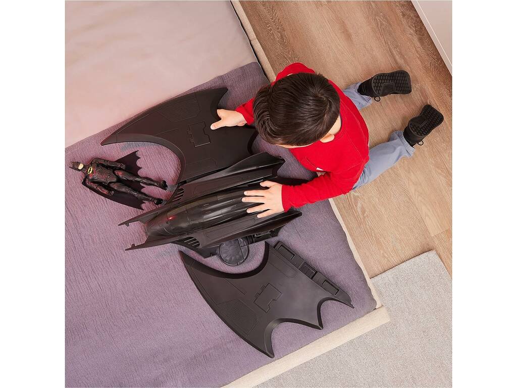 The Flash Pack Batwing et Batman Figure 30 cm. Spin Master 6065274