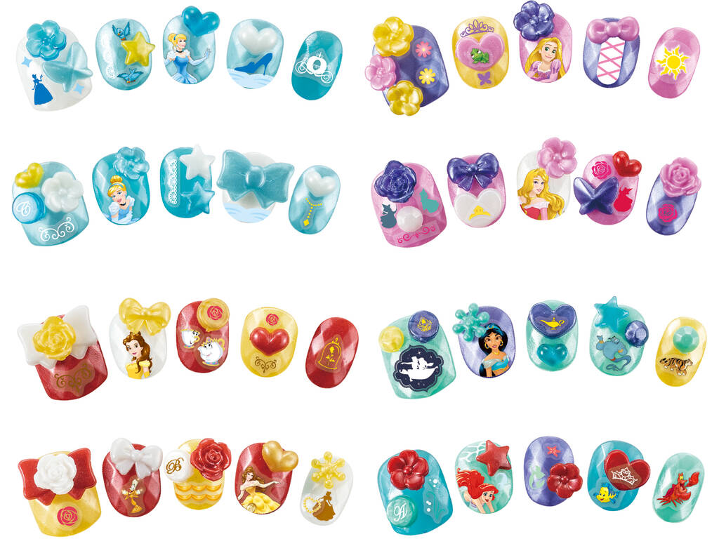 Aquabeads Estudio de Uñas Princesas Disney Epoch Para Imaginar 35006