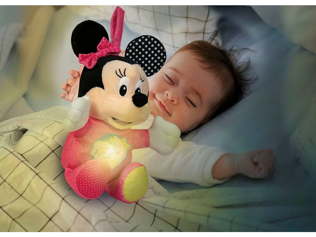 Disney Baby Minnie Plüsch Lichter und Geräusche Clementoni 17207