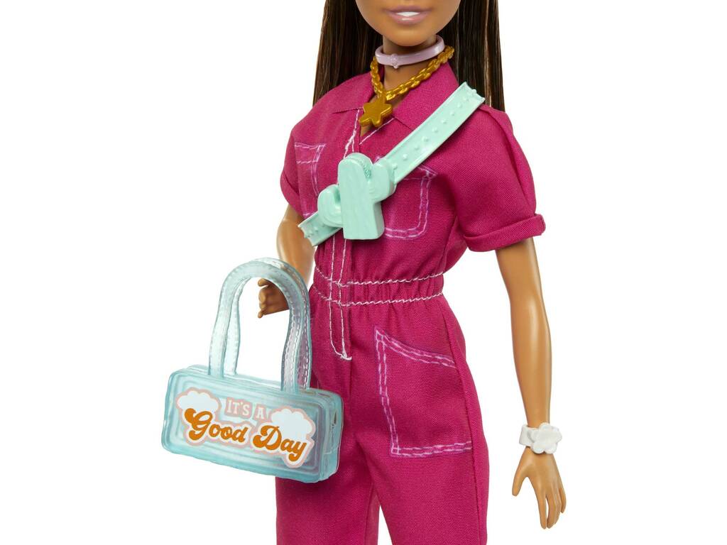 Barbie Mono Rosa Mattel HPL76