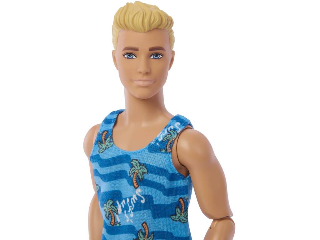 Barbie Boneco Ken Surf com Cachorro e Tábua Mattel HPT50