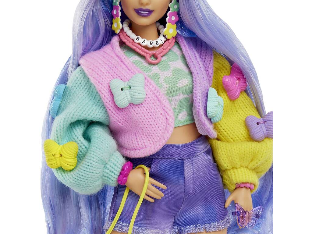 Barbie Extra Mariposas Mattel HKP95