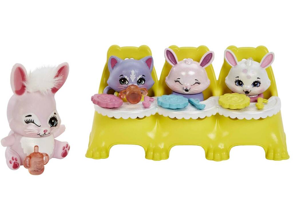 Enchantimals Baby Best Friends Bree Bunny et Twist Mattel HLK85 