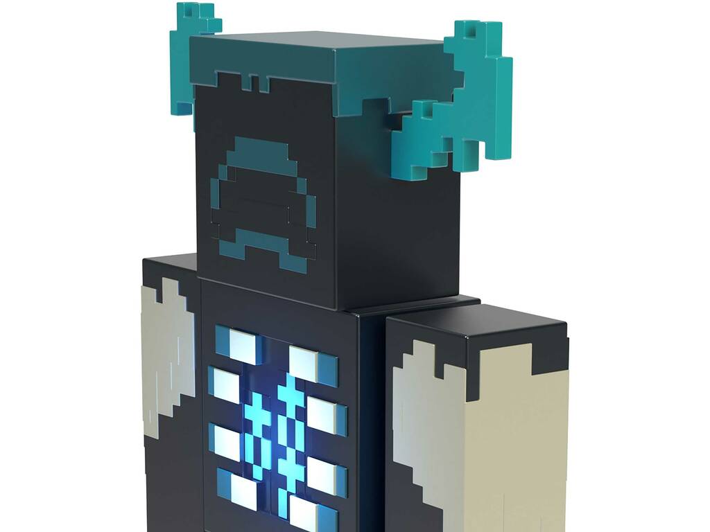 Minecraft Figura Warden con Luces y Sonidos Mattel HHK89