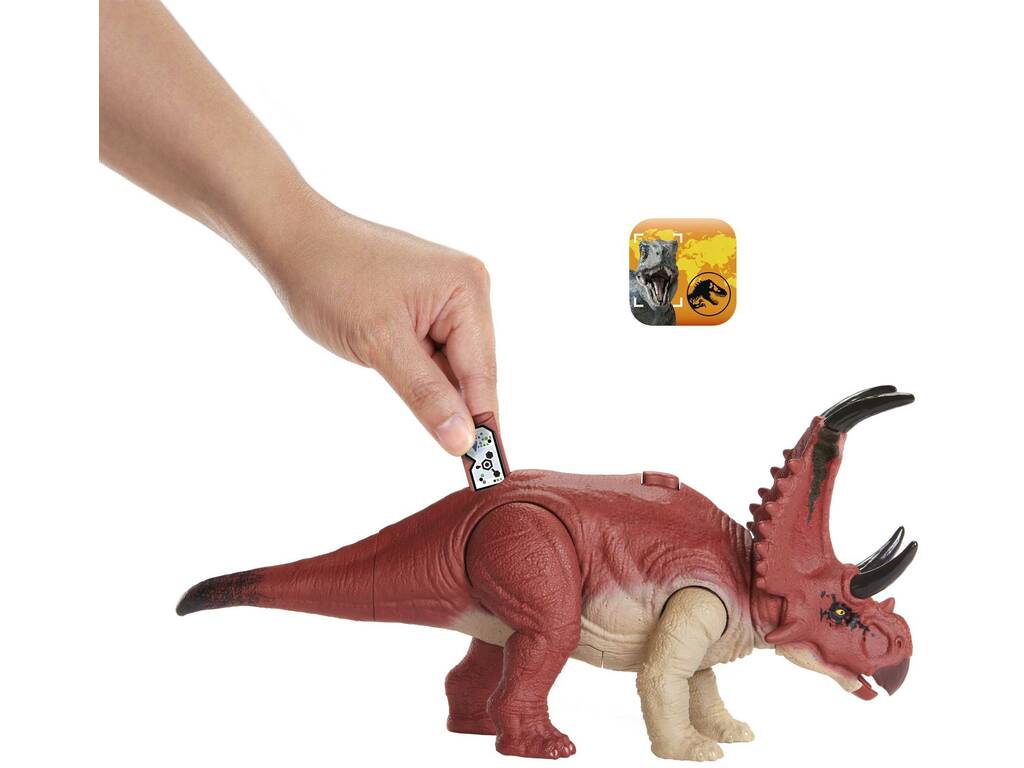 Jurassic World Rugido Salvaje Diabloceratops Mattel HLP16