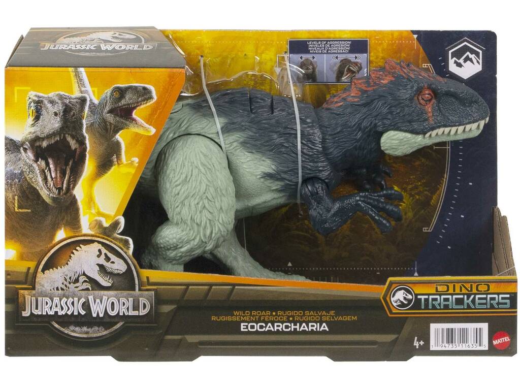 Jurassic World Wild Roar Eocarcharia Mattel HLP17