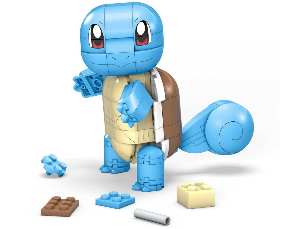 Mega Pokémon Costruisci e Mostra Squirtle Mattel GYH00