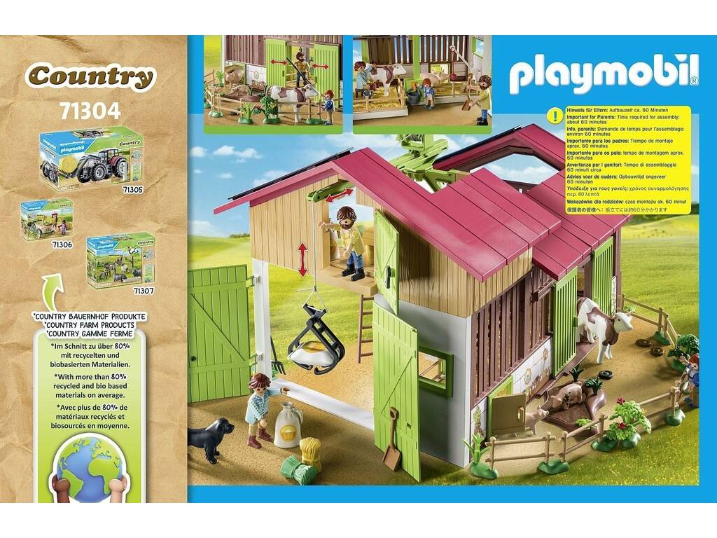 Playmobil Fazenda de Playmobil 71304