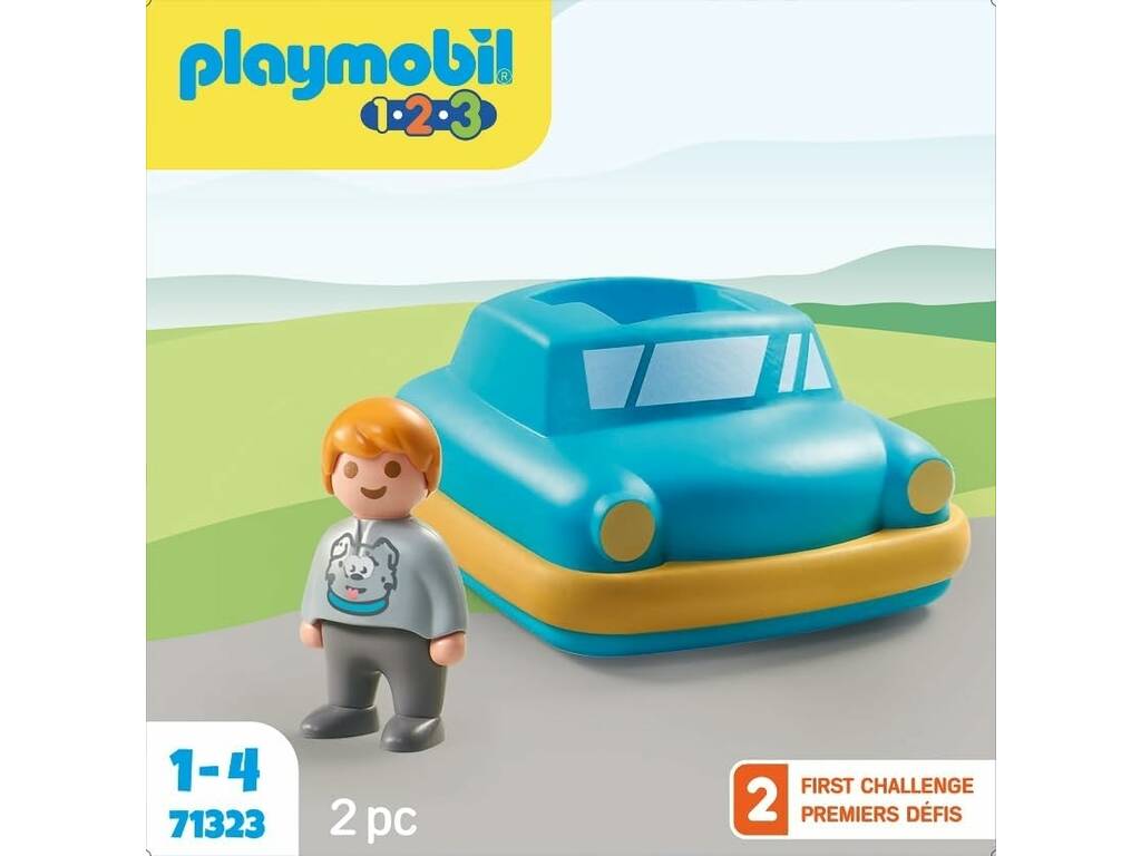Playmobil 1,2,3 Coche 71323