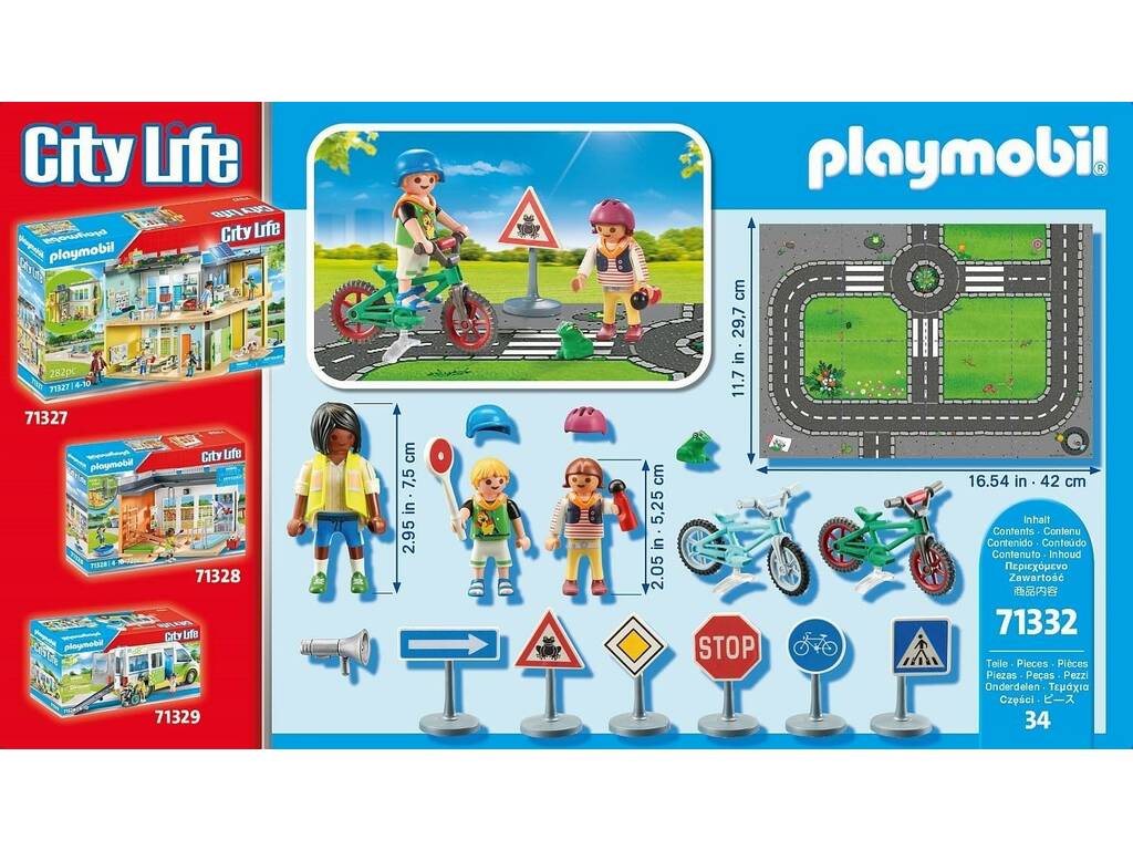 Playmobil City Life Educazione alla sicurezza stradale Playmobil