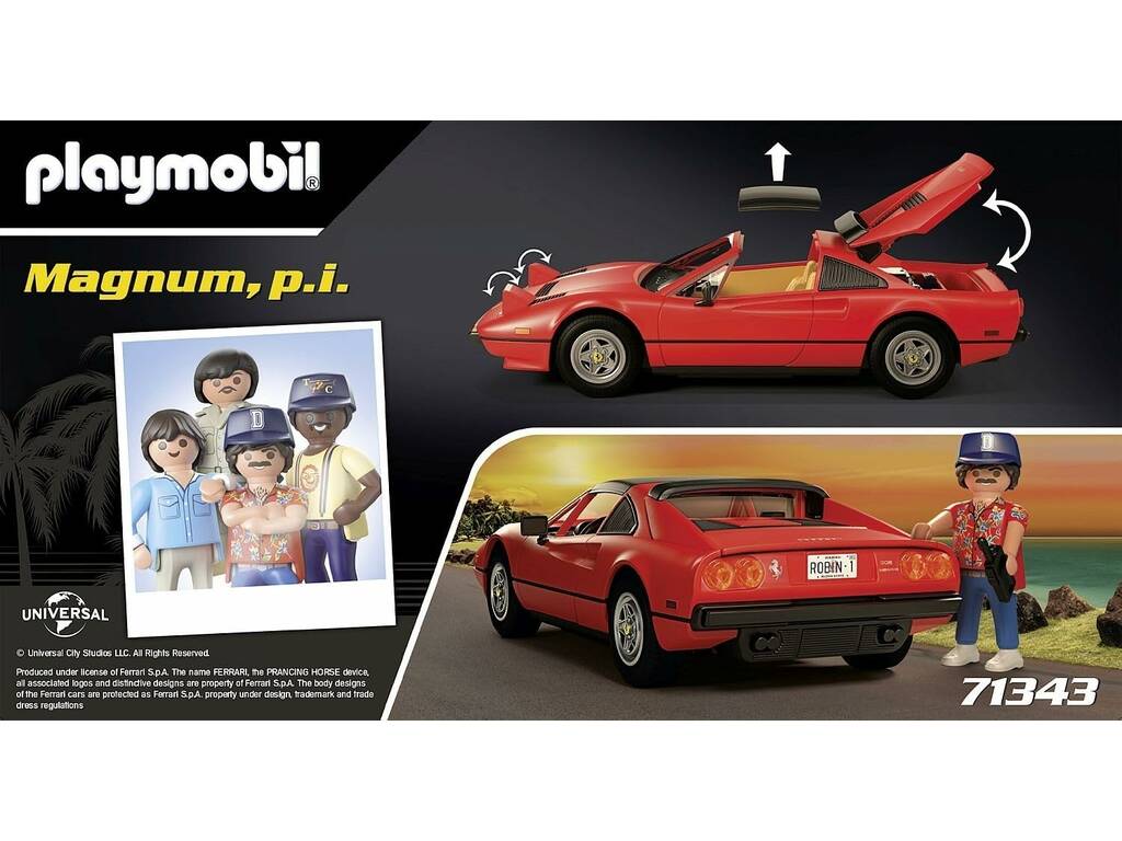 Playmobil Ferrari Magnum 308GTS de Playmobil 71343