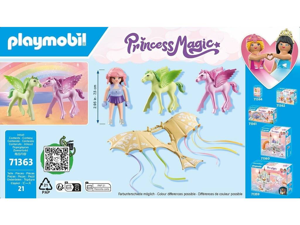 Playmobil Princess Ride mit Pegasus-Fohlen in den Wolken 71363