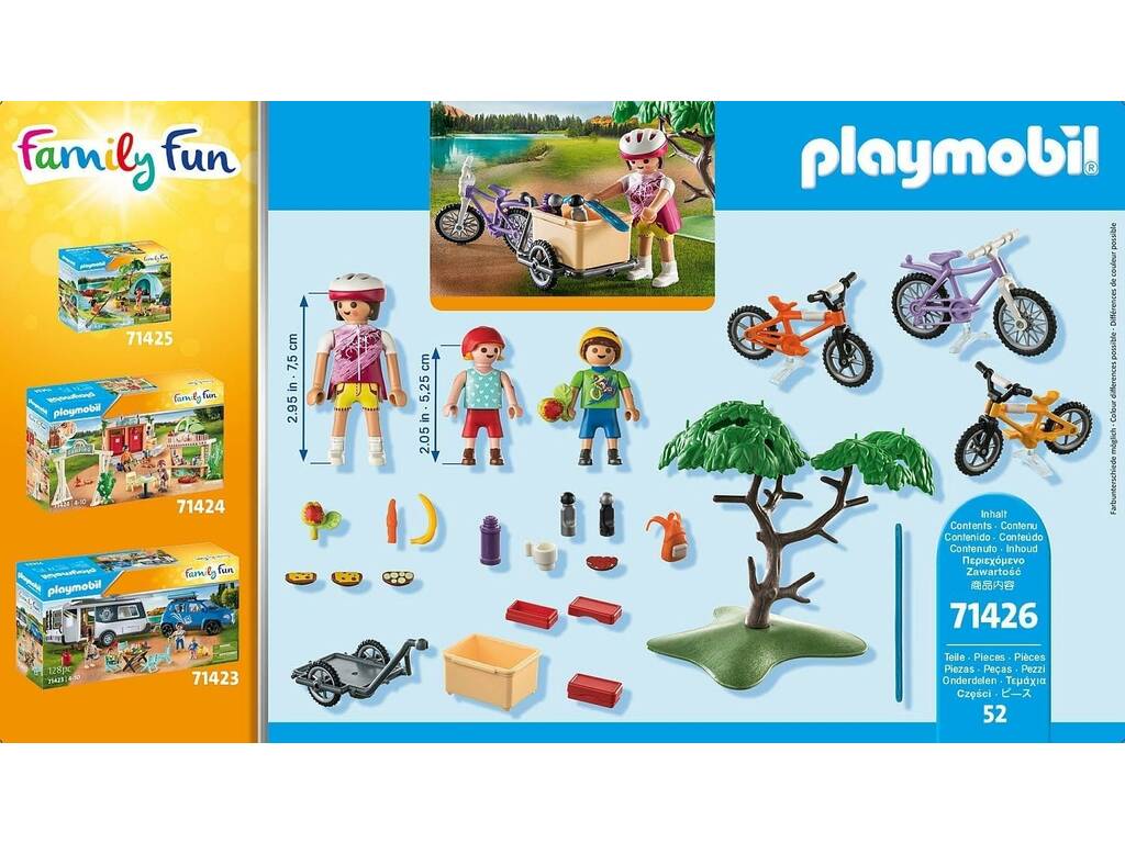 Playmobil Family Fun Excursion en Bicicleta de Montaña 71426 - Juguetilandia