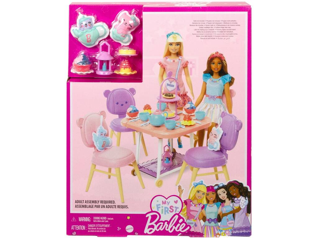 Mi Primera Barbie Fiesta Del Té de Mattel HMM65