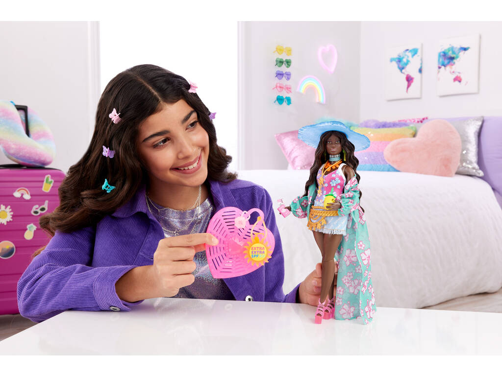 Barbie Extra Fly Muñeca Playa de Mattel HPB14