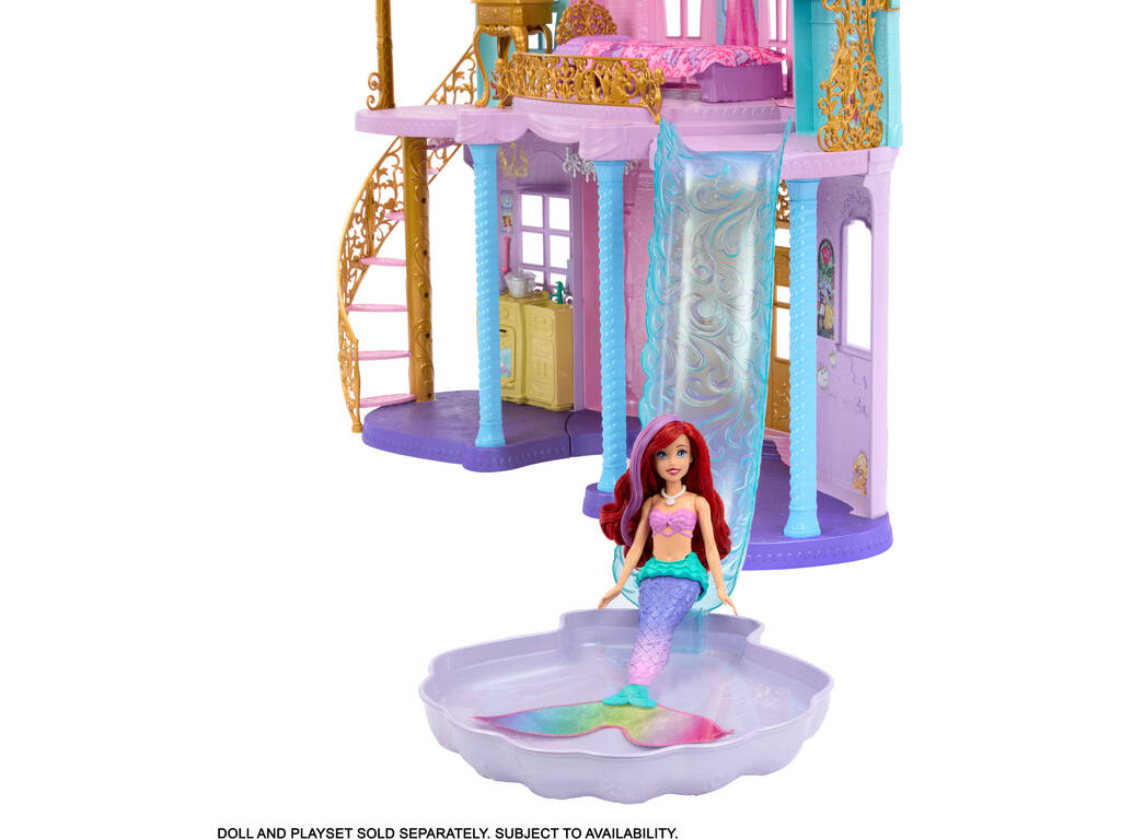 Disney-Prinzessinnen-Schloss Magische Abenteuer Mattel HLW29