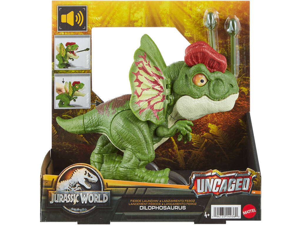 Jurassic World Dilaphosaurus de Mattel HNT65