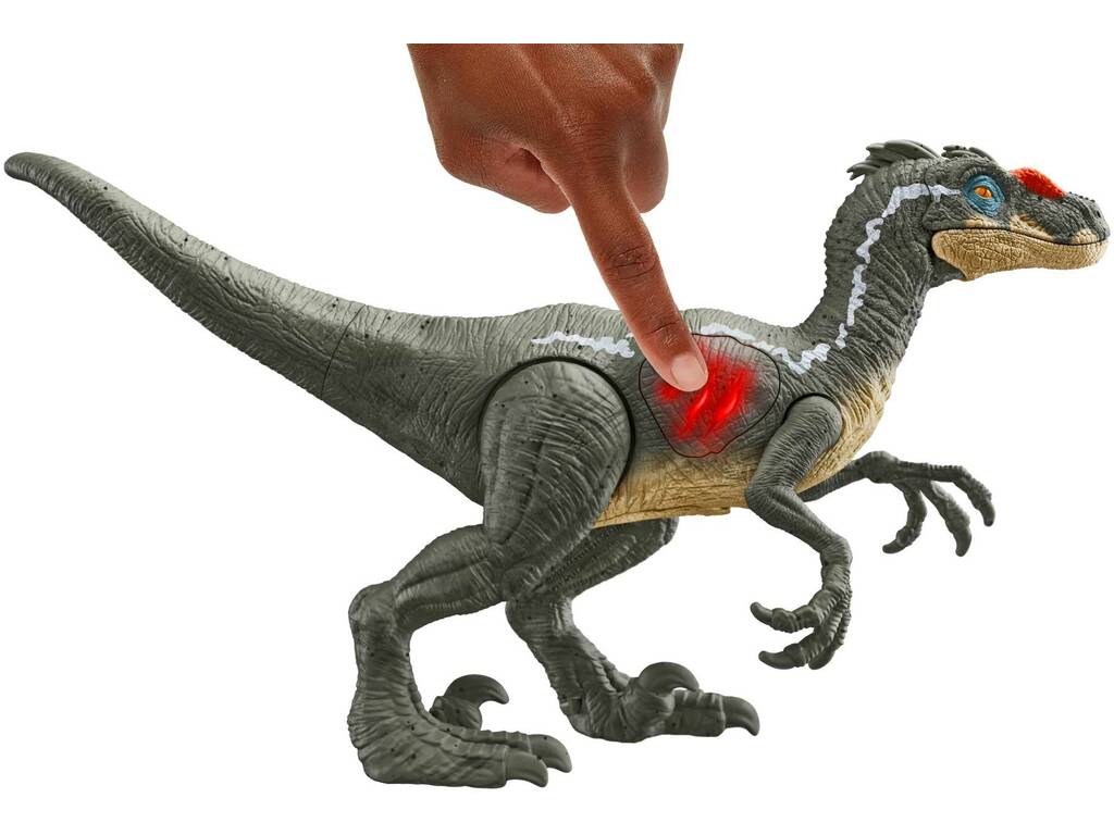 Jurassic World Epic Attack Velociraptor Mattel HNC11
